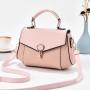2024 New Style Fashion Ladies handbags Pu Leather Pure Color Women'S Shoulder Bags Bag High Quality bolsas para mujer
