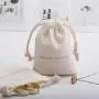 Eco Cotton Linen Drawstring Bag Custom Cosmetic Gift Dust Bag Reusable Personalized Jewelry Packaging Bag