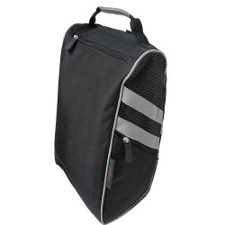 Custom Logo Portable Golf Shoes Tote Bag Breathable Zipped Golf Shoe Storage Carrier Organizer Outdoor Sports Bag