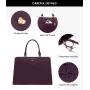 LOVEVOOK 2pc Laptop Tote Bag New Style Computer Briefcase for Work school business Waterproof Handbag Laptop tote Bag for Women