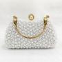 sac tendance 2024  custom Luxury Pearl Girls Party Hand Bag Fashion Designer Women Evening Bags Clutch Purse for Wedding
