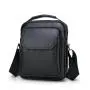 Casual crossbody men's shoulder bag vertical carry