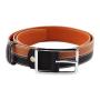Wholesale leather belt men belts famous brand genuine leather alloy pin buckle belt