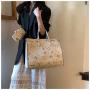 Large capacity Wholesale Custom Logo Designer Hand Bags Famous Fashion Luxury Women Tote Bags Ladies Handbags