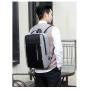 ZF074 New Shoulder Bag Simple USB Charging Business 15.6 Inch Computer Backpack Male Waterproof Wear-resistant Student Schoolbag
