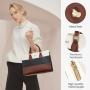 LOVEVOOK custom logo shoulder crossbody bags and purses classic Fashion tote bags for women PU leather handbags and purses
