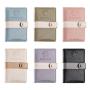 ZR759 Passport RFID PU Bag Travel Document Waterproof Passport Cover Multi Card Wallet Ticket Passport Clip Customized logo