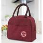 LB019 New Fashion Waterproof 2022 Hand Carrying Insulated Handbag Portable Cooler Lunch Box Bag Multi-function Handbag