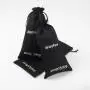 Natural Jute Packaging Bag Factory Custom Logo Printed Small Jute Coffee Drawstring Pouch Linen Gift Bags