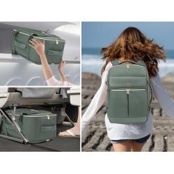 LOVEVOOK Expandable Durable Backpack Travel Bag Pack with 3 packing cubes Men Waterproof Travel Backpacks Business Mochila