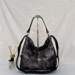 REALER 2024 OEM ODM Custom Snake Pattern Tote bags PU Leather womens Shoulder Bags Ladies Totes Hand bags luxury women handbags