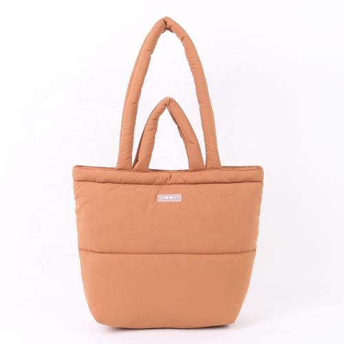 CHANGRONG Custom fashion Soft Padded Down Winter puffer Handbag