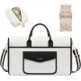 LOVEVOOK 2024 New hanging garment duffel suit business waterproof Overnight Bag with Shoes Bag Hanging Suitcase Travel bag