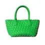 2024 Custom Weave Genuine Leather Tote Bag Handbag For Women Luxury Mini Purse