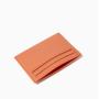 Nicely done genuine leather credit card holder with logo deboss Card wallet in leather