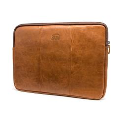 Business gift customized computer bags vintage leather fabric laptop sleeve for 13.3 15.6 inch