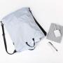 High Quality Custom Adjustable Waterproof Polyester Gym Drawstring Bag With Zipper Pocket