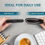 HR520 Hot Selling RFID Aluminum Wallet Card Box Portable Handheld Bank Card Holders Fashion Wallet Anti-theft Business Card Case