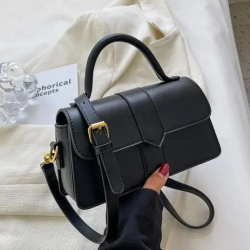 Fashion Bolsa Vegana Custom Bags Flower PU Leather Crossbody Bag Handbag For Women