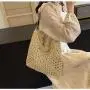 ZWY324 New Seaside Wholesale Girls Skeleton Woven Bag Beach Vacation Daily Straw Bag Wholesale Eco-friendly Travel Shoulder Bag