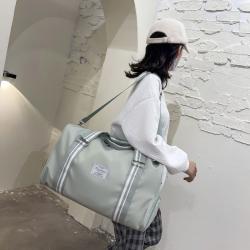 Gelory Fitness Large Capacity Dry Wet Women Sports Outdoor Travel Bags With Shoe Compartment Ladies Handbags