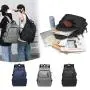 2024 New Solid Color Men's and Women's Business Backpack College Student Minimalist Fashion Backpack