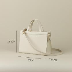 Hot Sale Large Capacity PU Leather Tote Bag Fashionable Office Ladies Handbag Custom Logo