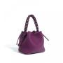 New versatile leather one shoulder crossbody elegant handbag