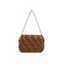 2024 Custom Quilted Vegan Leather Shoulder Bag For Women Luxury With Two Fashion Straps