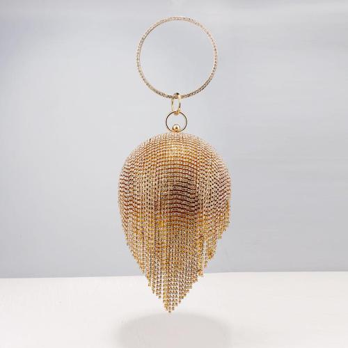 2024  Hot selling tassel evening small round bag dress banquet handbag