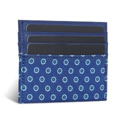 Manufacturer Wholesale Front Pocket Minimalist Leather Slim Wallet RFID Blocking Medium Size Leather Mini Business Card Holder
