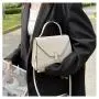 Lock Designer Handbags Woman Bags Luxury Pure Color Custom Designer Handbag Pu Latest Bags 2023 Women Handbags CY74353