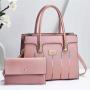 Women's bags 2024 new large capacity crossbody shoulder bags for women fashion ladies handbag two sets of factory wholesale