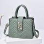 Diamond Lattice Custom Bags Tote Casual Pu Ladies Handbags Women Bag Pure Color Fashion Lady Bag Lock Bolsos CY74326