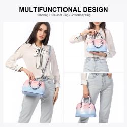 Fashion new arrival gradient summer shoulder bags luxury handbags latest design ladies purse women leather purses and handbags