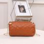 2024 New Ladies Printed Handbag Fashionable Tote Cross Border Bag with Single Strap and Chain Decoration Portable for Women