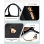LOVEVOOK custom ladies shoulder bags handbag for women luxury elegant office purses and handbags ladies 15.6in laptop tote bags