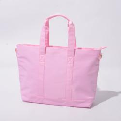 Women Fashion Hot Pink Large Capacity Shoulder Tote Handbag Waterproof Multi-function Nylon Travel Shoulder Women's Tote Bag