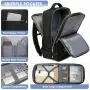 Custom Flight Approved Waterproof Anti-Theft Luggage Daypack Multi-functional Travel Backpack With Laptop Compartment