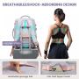 LOVEVOOK 40L Large capacity Travel Backpack Carry On Business laptop Backpack Waterproof Hiking Outdoor Backpack for men women