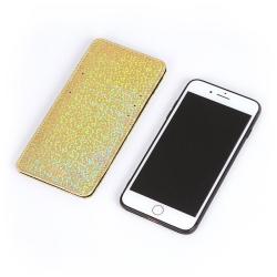 KHF011 2023 Wholesale Laser Sequins PU Women's Fashion Multi Card Holder Long Magic Wallet