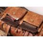 XL312 Genuine Leather Durable Duffle Bag Casual Large Capacity Travel Bag Lightweight Anti Water Handbag Customized Logo