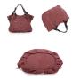 2024 Wholesale Large Canvas Leather Tote Shoulder Bag For Women Ladies Designer