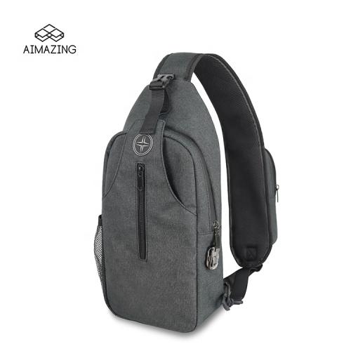 Smell proof Cross Body Bag with Metal Lock Odorless bag Odor Proof Portable Fanny Pack with Activated Carbon Lining