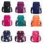 HR427 Vertical Women's Mobile Phone Storage Bag New Mobile Phone Women's Crossbody Bag Oxford Cloth Purse Pocket Coin Mini Bag