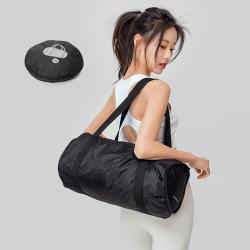 Folding exercise fitness bag dry wet separation yoga bag portable short -distance business luggage messenger bag