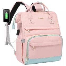 Lovevook 2022 hot sale 15.6 17 inch university girls  cute bags nylon work travel laptop backpack computer bags women backpacks