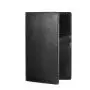 Compact durable good quality wholesale saffiano leather travel passport wallet passport cover