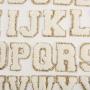 DIY Personalized Stock Self Adhesive Multi Color Chenille Patches Set A-Z Bold Letter Patches Stickrt Embroidery Chenille Letter