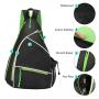 New Design OEM Custom Sports Tennis Racket Pickleball Waterproof Backpack Sling Bag Premium Pickleball Backpack